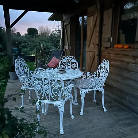 Chalet Un Au Verger-dog Friendly-jacuzzi & Massages Conteville (Eure)